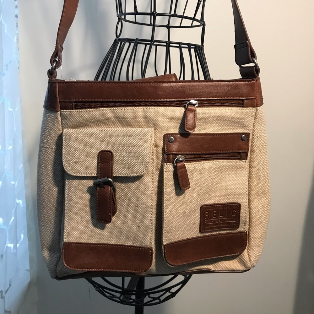 Brand New Relic Canvas Bag/Purse